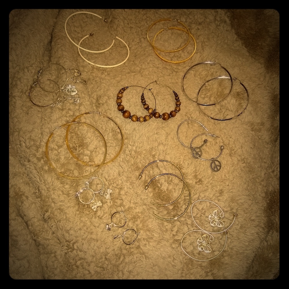 Hoop earring bundle